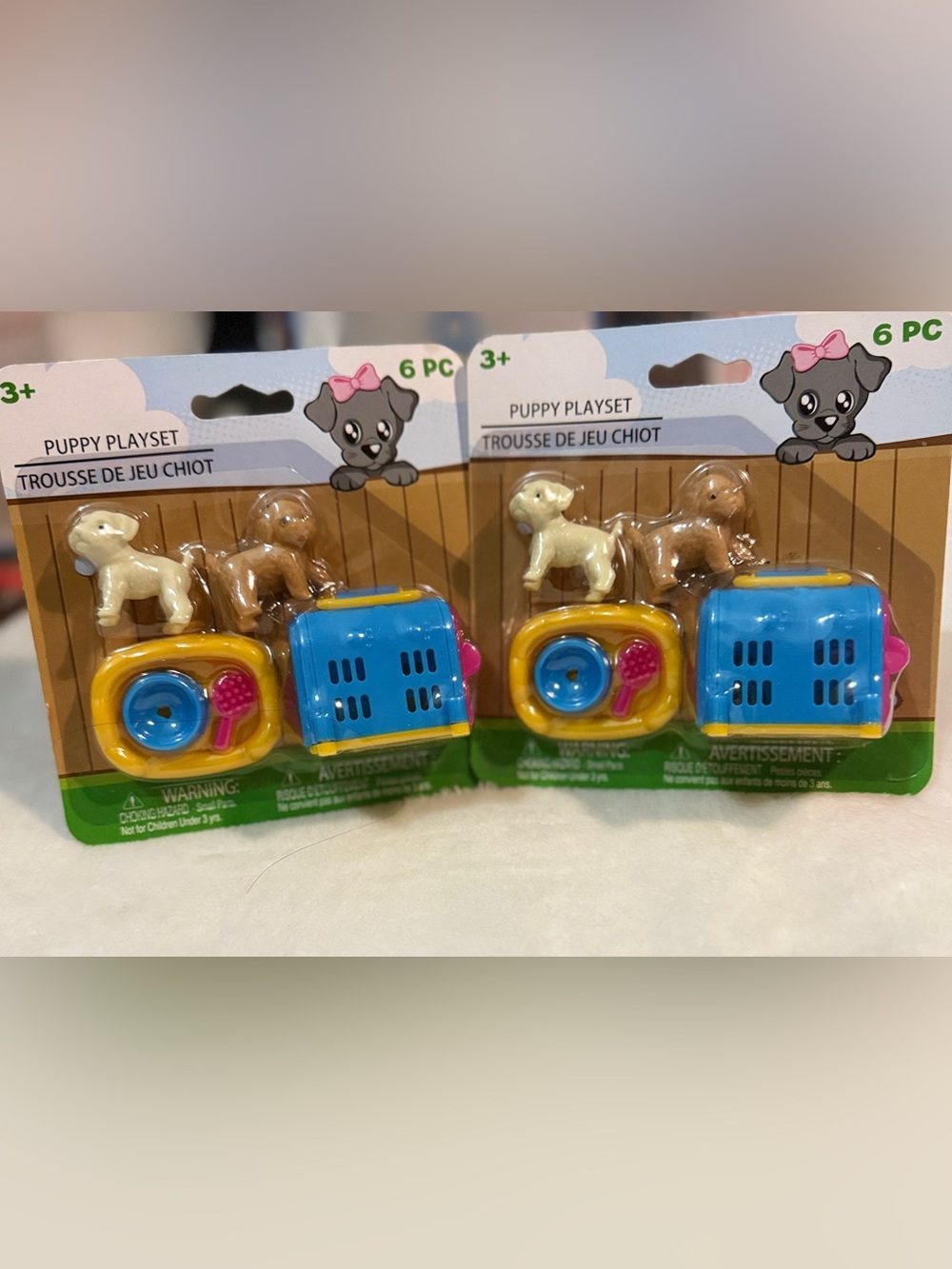 SALE!!! 🇺🇸 SALE!!! 🇺🇸 SALE!!! 🇺🇸 
Puppy Playset - 2 Sets